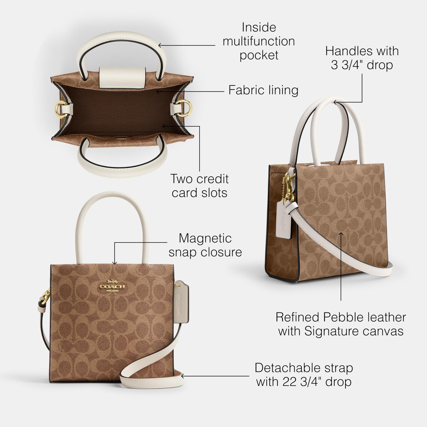 COACH Mini Cally Crossbody