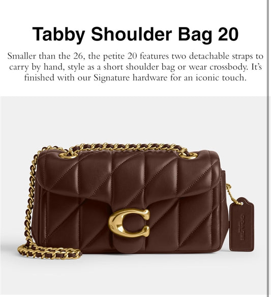 COACH Tabby Shoulder Bag